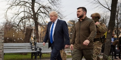 Primer Ministro brit&aacute;nico se reuni&oacute; con el presidente Zelenski en Ucrania