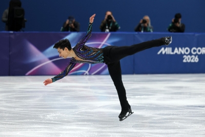 Mexicano Donovan Carrillo clasifica a la final de patinaje art&iacute;stico pese a sufrir una ca&iacute;da en los JO de Invierno