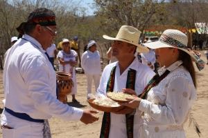 Encabeza el Dr. Jorge Rosario Boj&oacute;rquez conmemoraci&oacute;n del Equinoccio de Primavera en El Tecomate