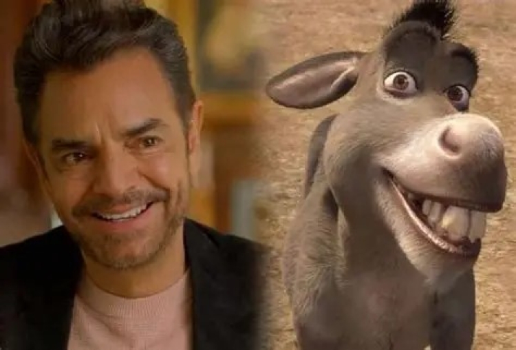 Bajo sus condiciones Eugenio Derbez dar&aacute; voz a Burro en Shrek 5
