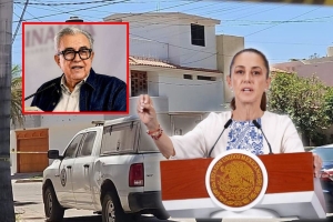 Sheinbaum desmiente "huida" de Sinaloa de Rub&eacute;n Rocha Moya y arremete contra la propaganda medi&aacute;tica