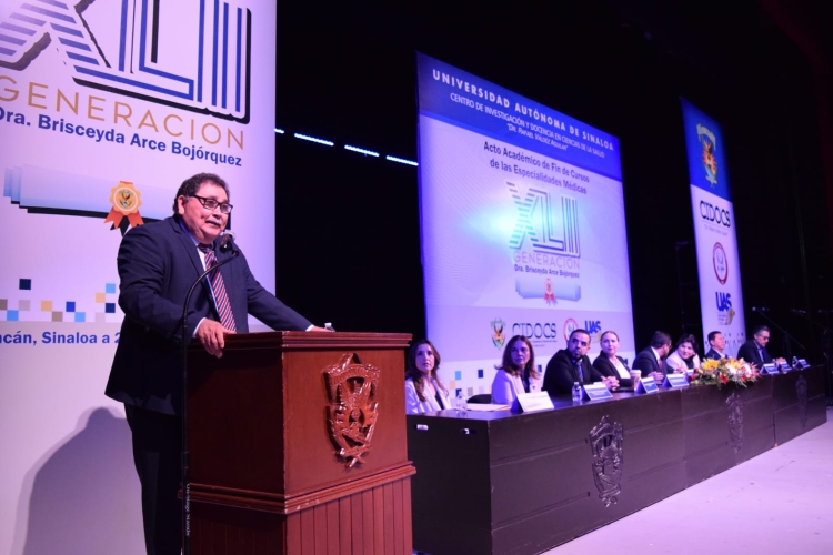 Egresa la XLII Generaci&oacute;n de Especialidades M&eacute;dicas del Centro de Investigaci&oacute;n y Docencia en Ciencias de la Salud (CIDOCS) de la UAS