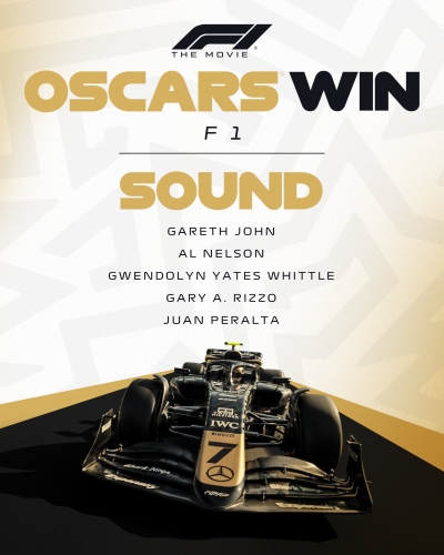 Conquista un &Oacute;scar la pel&iacute;cula de la F&oacute;rmula Uno protagonizada por Brad Pitt